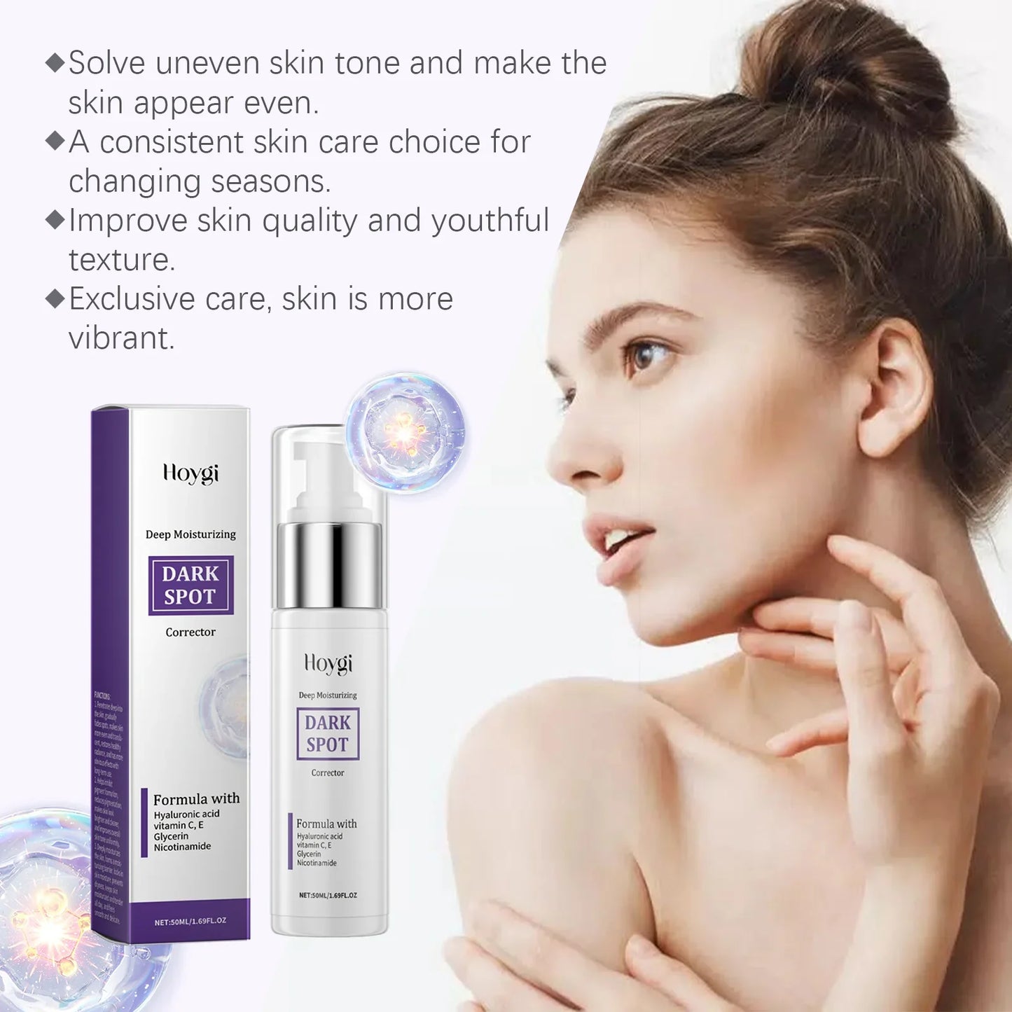 Hoygi Nicotinamide Brightening Face Cream – Fade Dark Spots