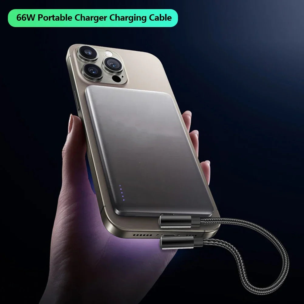 90° Elbow USB-C Fast Charging Cable 66W 6A | 25cm & 50cm