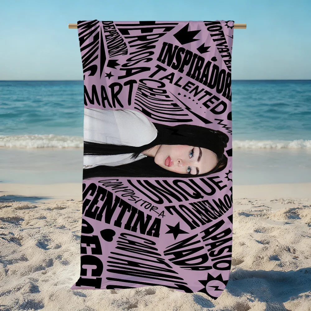 Nicki Nicole Quick-Dry Beach Towel | Soft Microfiber Pool Towel Quick-Dry Beach Towel Peaceful Pleasures Health and Wellness