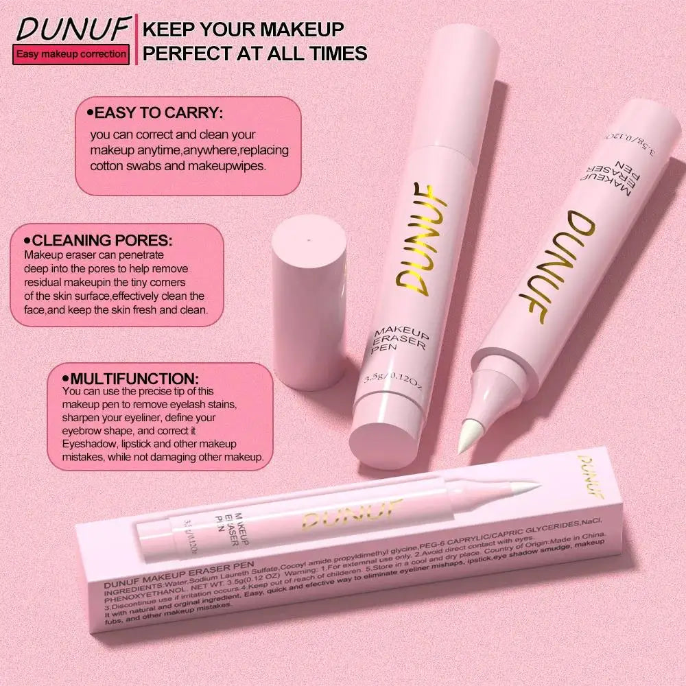 DUNUF Makeup Eraser Pen – Eye, Lip & Face Corrector