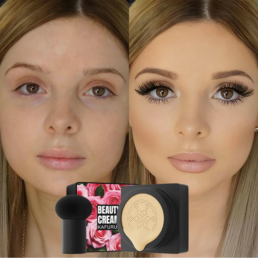 KAFURUX Mushroom Air Cushion CC Cream Foundation – 5 Shades