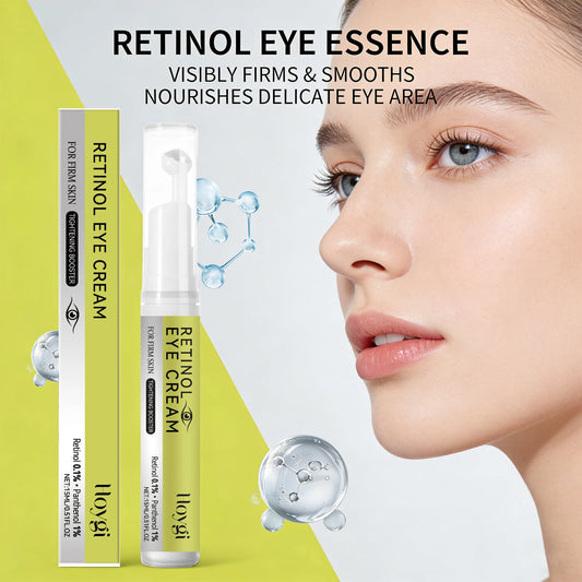 0.1% Retinol Eye Essence for Firming Eye Skin Relieve Dryness Improve Dark Circles Light Eye Bag Reduce Fine Line Eye Care Cream Peaceful Pleasures Health and Wellness