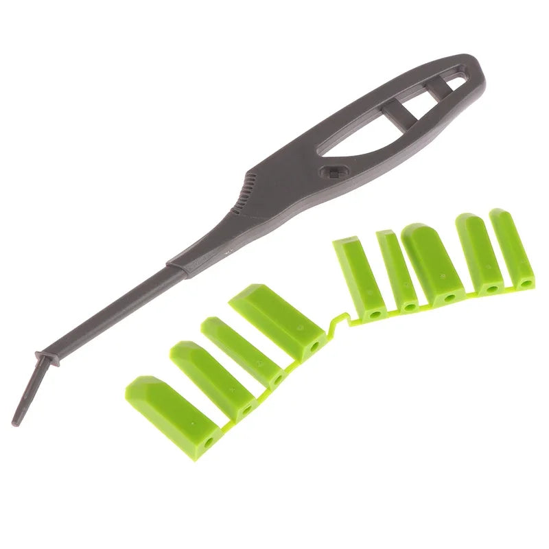 9 In 1 Glass Glue Angle Scraper Sealant Spreader Finishing Tool Kit For Window Ceramics Tile Kitchen Sink Shower Tile Joint Set Peaceful Pleasures Health and Wellness