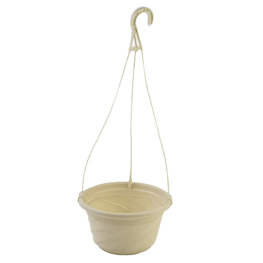 1 2 Hanging Flower Plant Pot Basket Stand Balcony Garden Decor Hanger