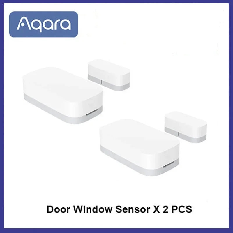 Aqara Door Window Sensor Zigbee Wireless Connection Alarm Smart Door Sensor Smart Home for Xiaomi Mijia APP Mi Home Homekit Peaceful Pleasures Health and Wellness 2pcs China Mainland