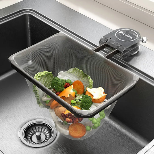 Disposable Leftover Food Rack with Sink Filter for Draining Water Simple Accessories Kitchen Sink Filter Leftovers Sink Filter Peaceful Pleasures Health and Wellness