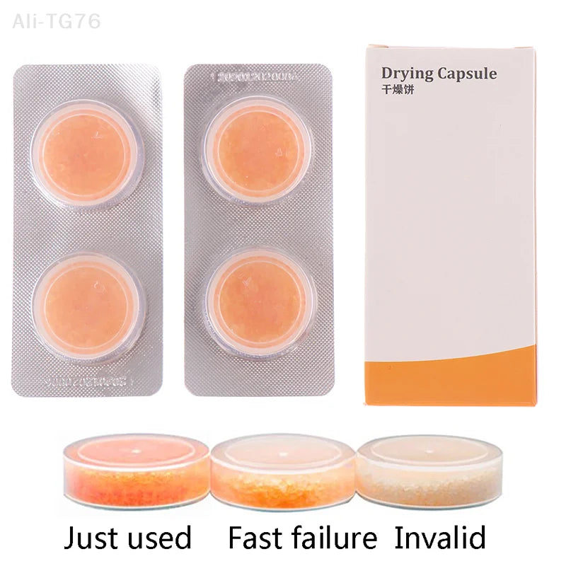 Hearing Aid Drying Capsules Desiccant – 4 Pack for BTE Devices