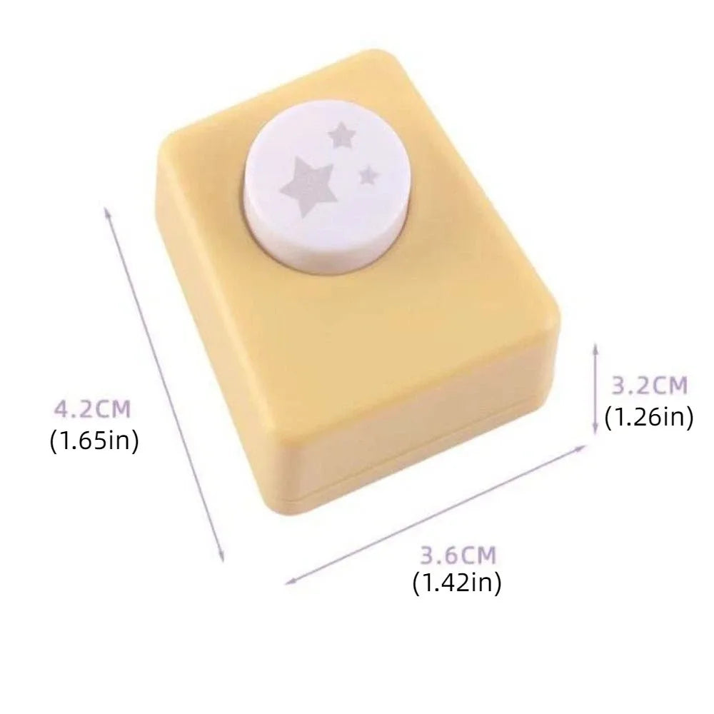 Stamp Shape Stamp Border Punch Hole Puncher Punches Maker Embossing Machine Paper Cutting Labor Saving Toothed Puncher Embosser Peaceful Pleasures Health and Wellness
