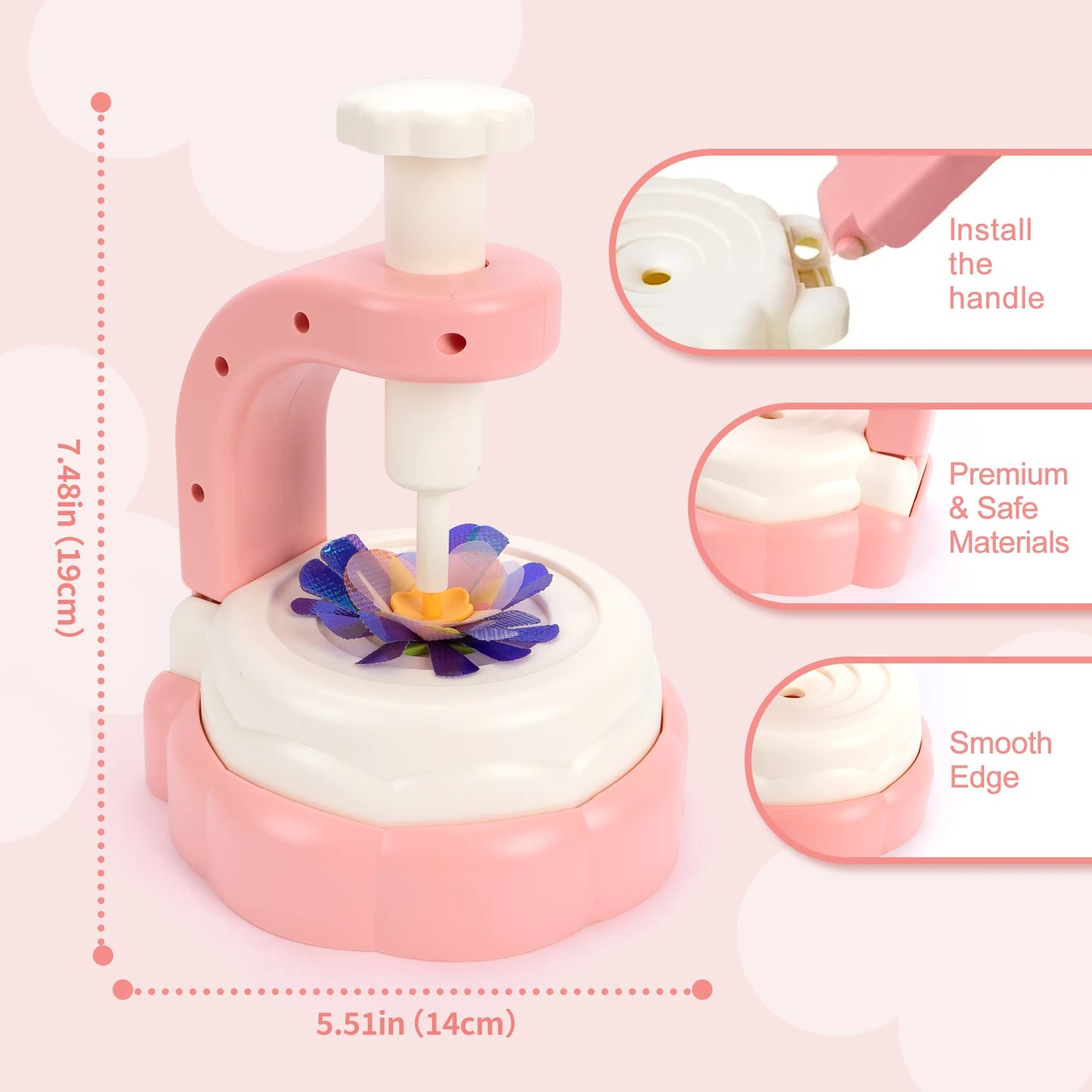 Handmade DIY Simulation Bouquet Embossing Machine Toys Flower Craft