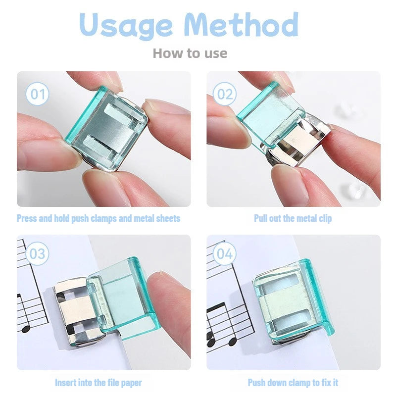 Metal U-Shape Sewing Clips – Hem, Sleeve & Fabric Organizer