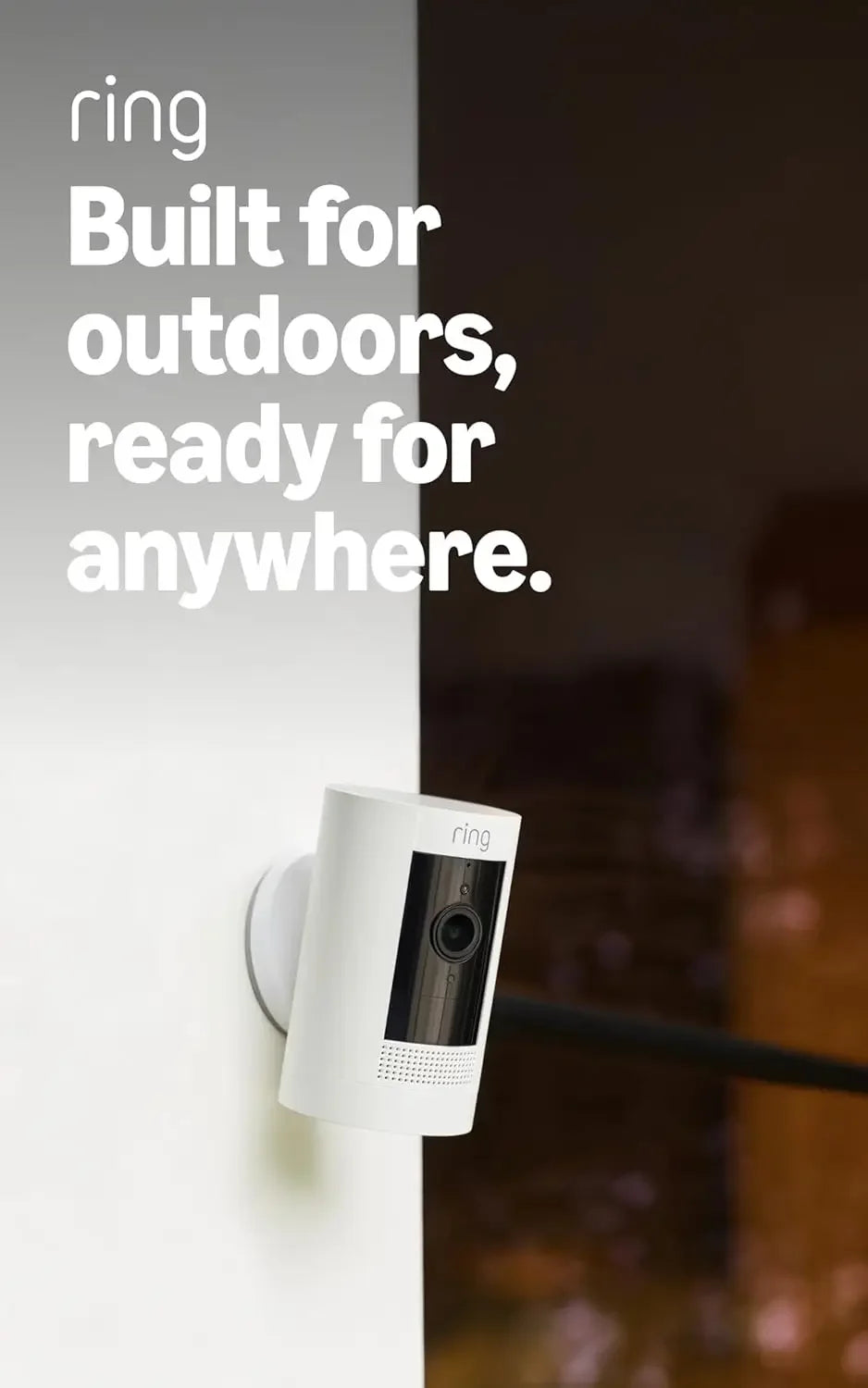 Weatherproof Outdoor Security Camera with Live View, Color Night Vision, Two-Way Talk, Motion Alerts, and Alexa Compatibility Peaceful Pleasures Health and Wellness United States