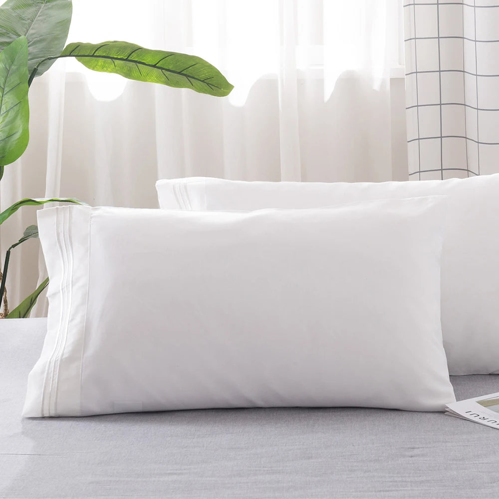 Battilo Soft Microfiber Pillowcase Set of 2 | Queen & King Size