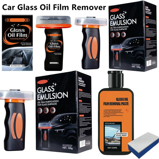 Car Glass Cleaner Brush – Oil Film & Watermark Remover Glass Cleaning Brush Peaceful Pleasures Health and Wellness