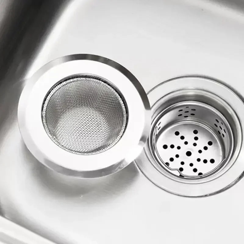 Stainless Steel Sink Strainer | Kitchen & Drain Hair Catcher