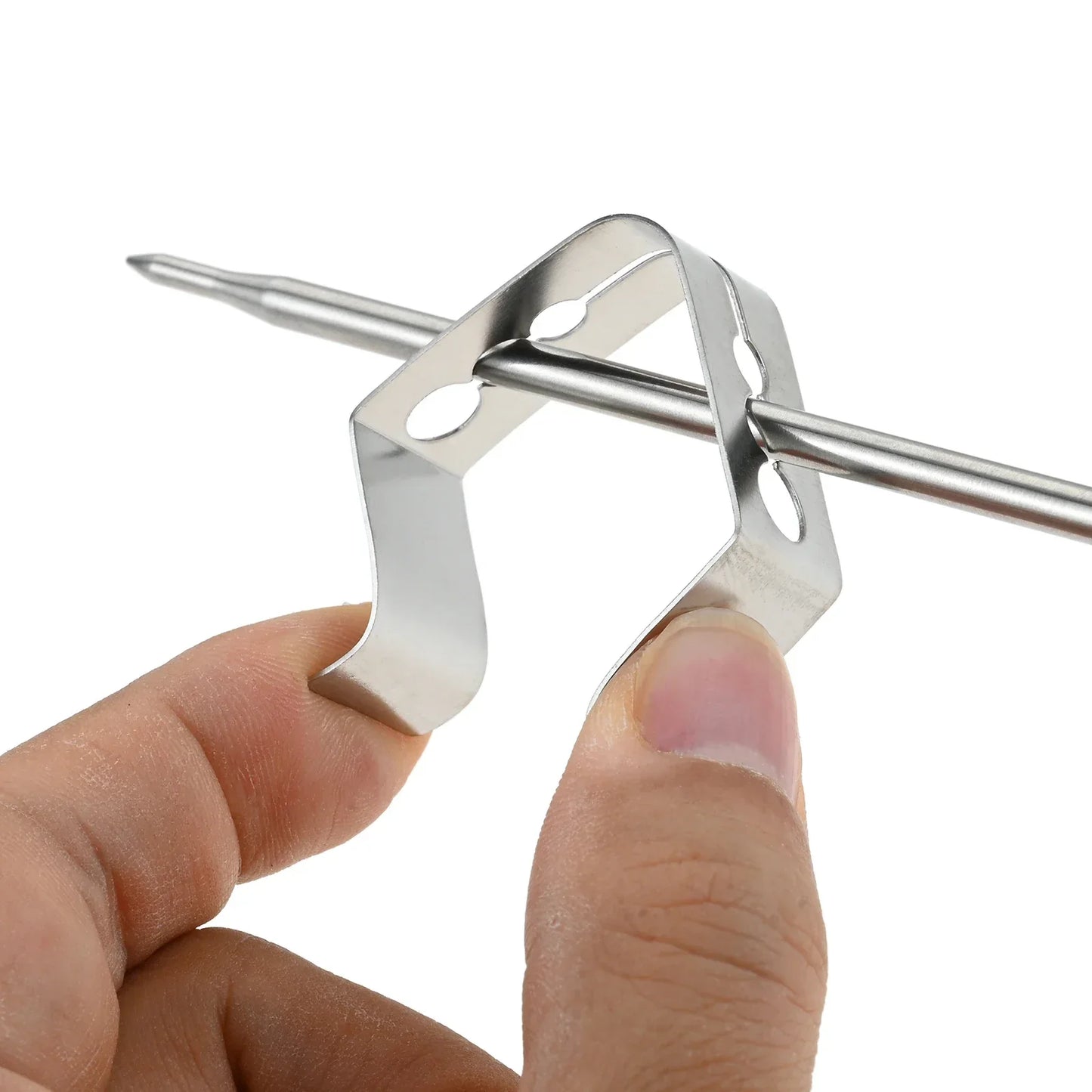 42" Food-Grade Meat Thermometer Replacement Probe 0–300°C 2-Pack