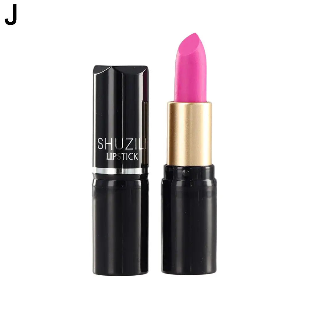 Matte Velvet Lipstick – Waterproof Long-Lasting 12 Shades