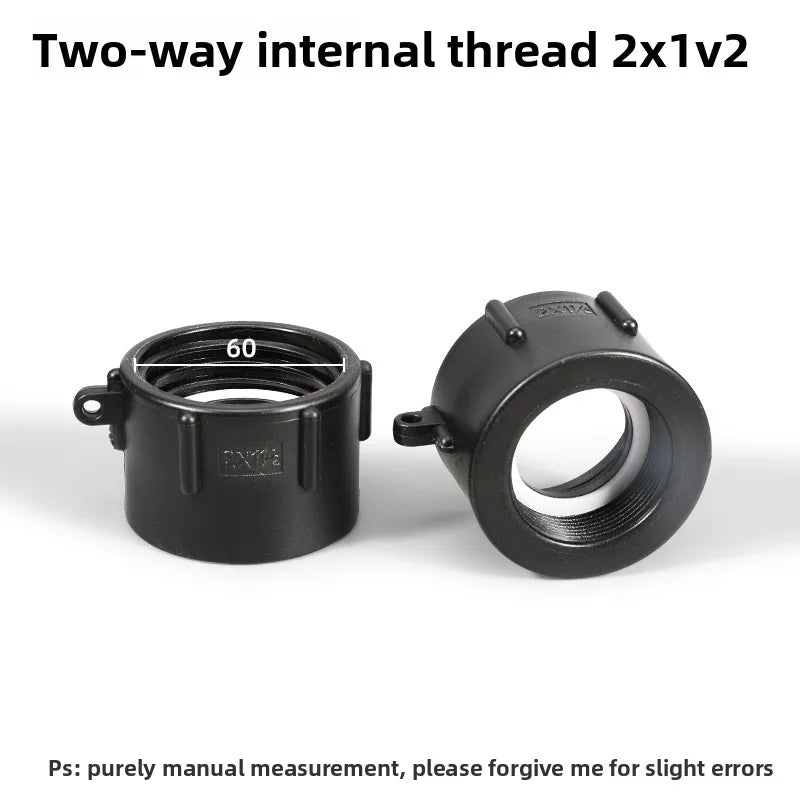 IBC Tank Adapter S60 Thread Connector – 1" to 100mm Fitting