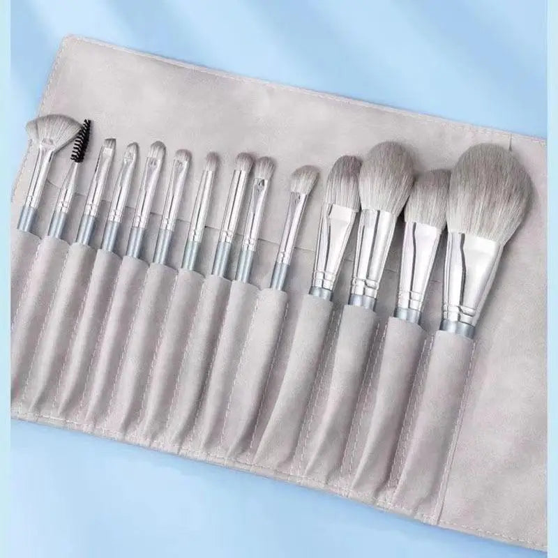 Ultra Soft 14 Pcs Makeup Brush Set Soft Bristle Full Face Loose Powder Eyeshadow Brush Professional Cosmetic Brush Peaceful Pleasures Health and Wellness