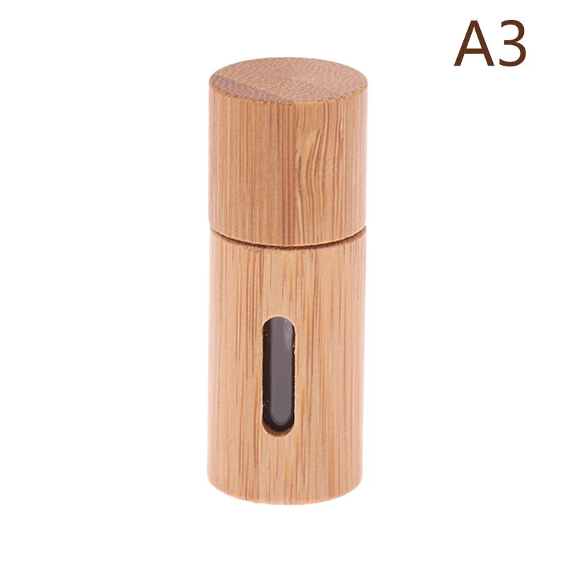 3ml Bamboo Roll-On Bottle | Essential Oil Aromatherapy Roller