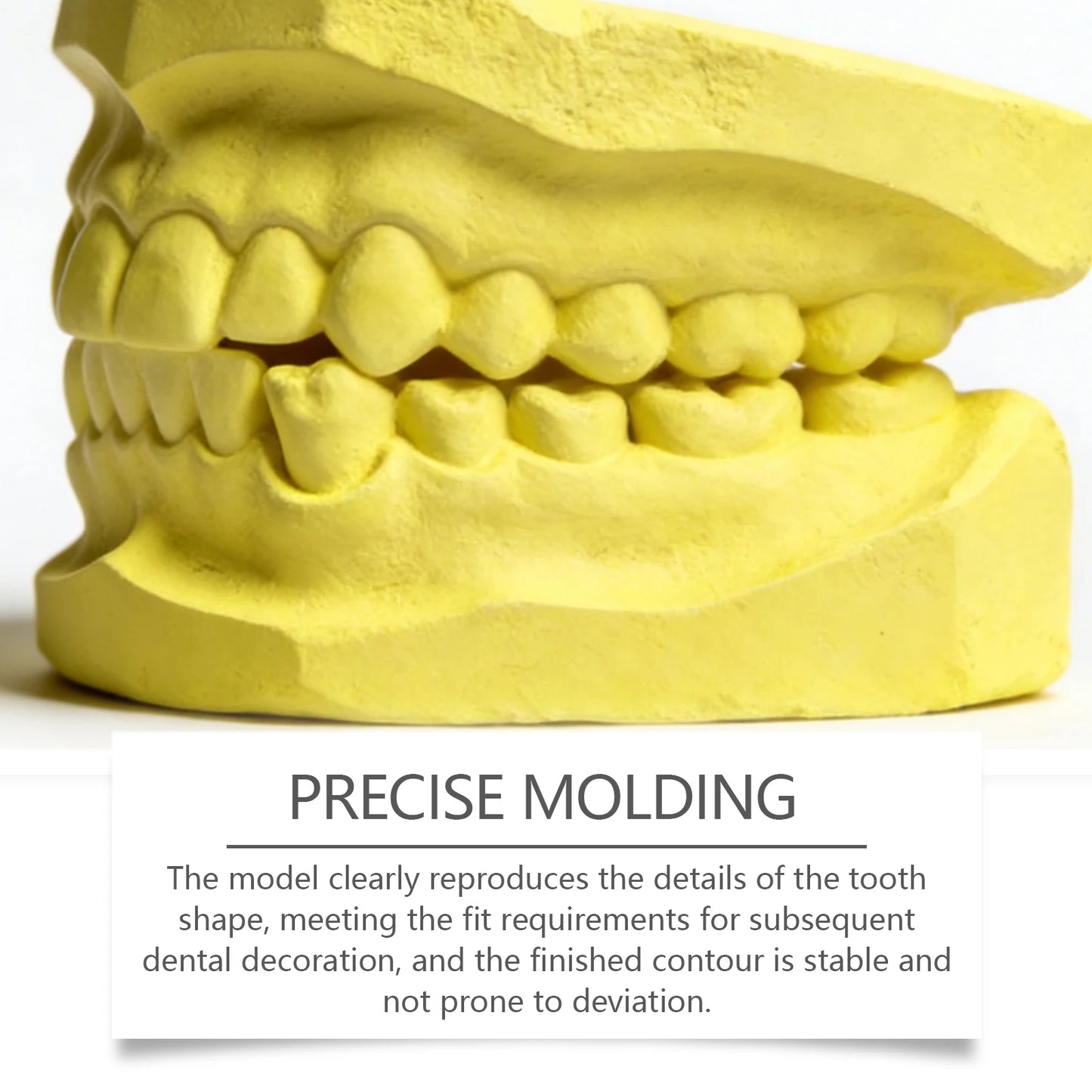 Feimuko DIY Dental Plaster Model Kit – Teeth Impression Set