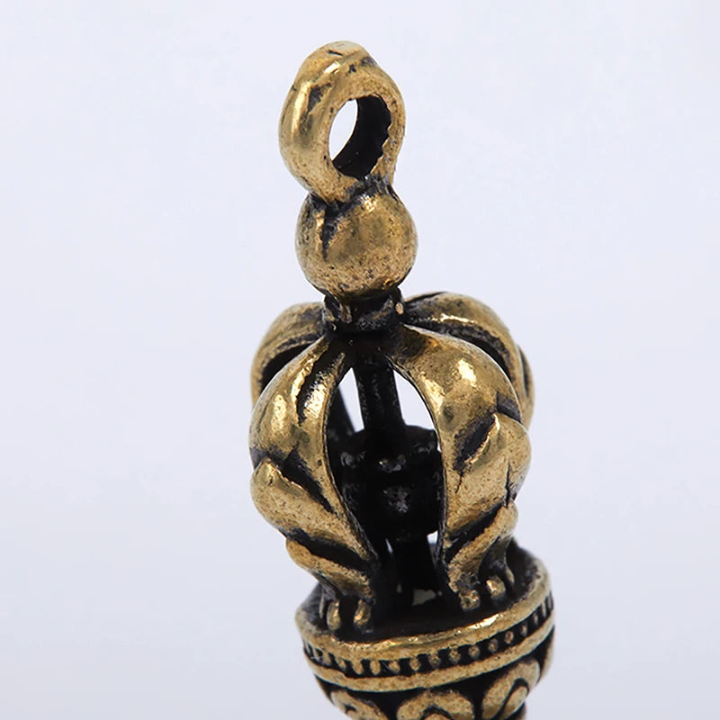 Tibetan Bronze Wind Bell – Die-Cast Copper Hanging Decor