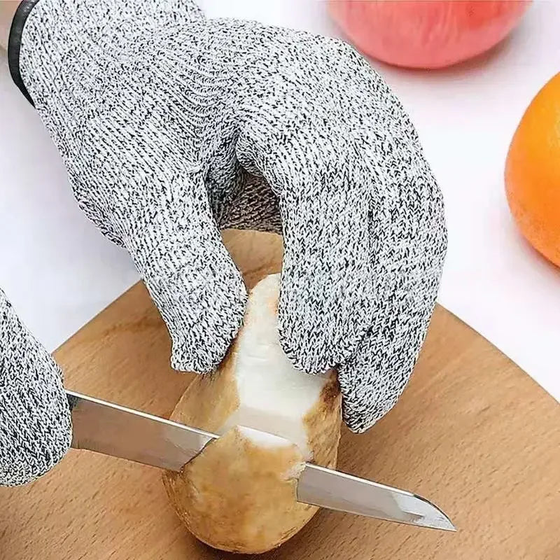 Level 5 Cut Resistant Gloves – Food Grade Kitchen & Garden Safety Cut Resistant Gloves Peaceful Pleasures Health and Wellness