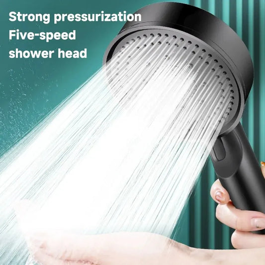 DOCO LAB 5-Mode Pressure Boost Handheld Shower Head | Massager Handheld Shower Head Oasis Select