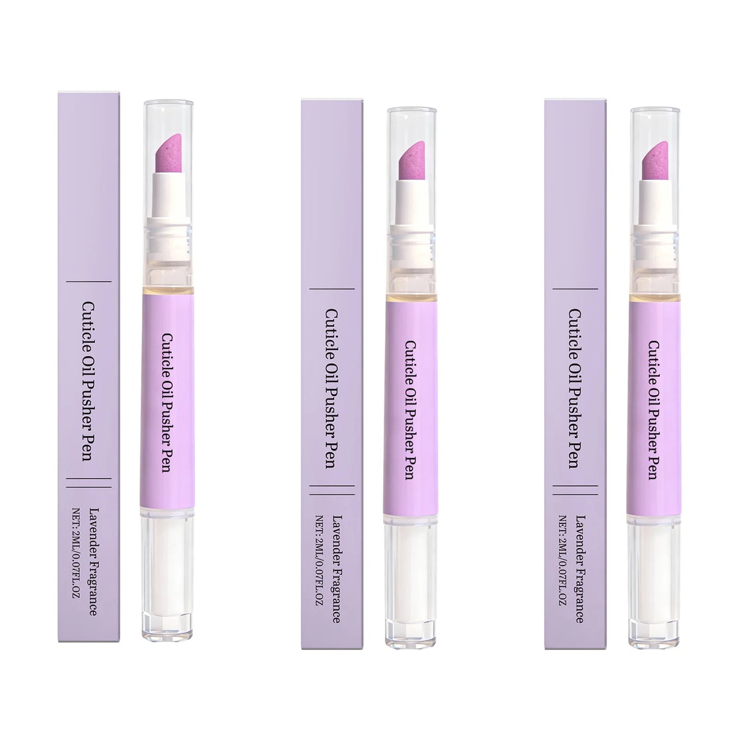 2-in-1 Cuticle Oil Pusher Pen | Ceramic Nail Care Tool