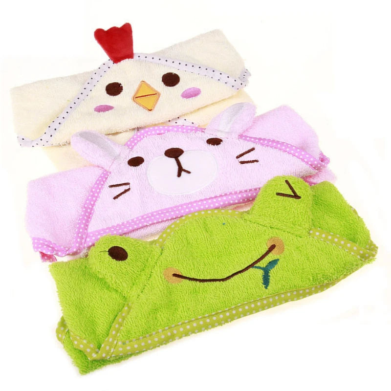 Super Absorbent Pet Bath Towel Hoodie for Dogs & Cats | 6 Colors