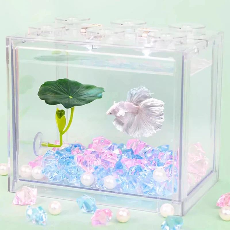 Silk Aquarium Plant & Hammock Leaf for Betta Fish Tank Aquarium Plant Decor Peaceful Pleasures Health and Wellness