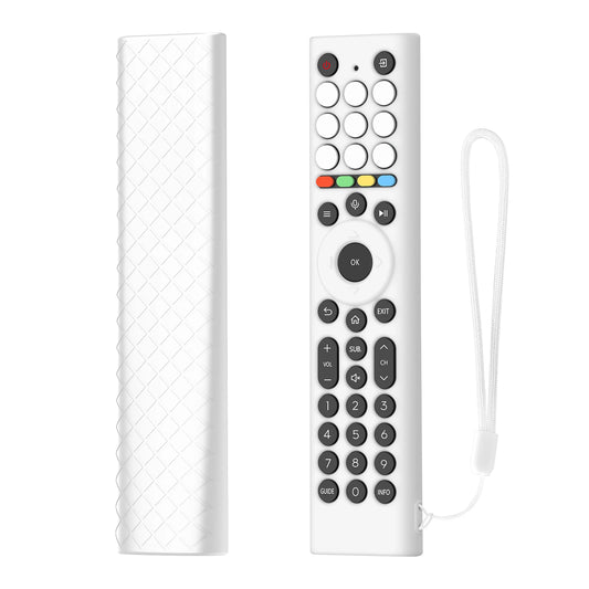 Soft Silicone Case Housing for HISENSE ERF2K38H Remotes NonSlip Texture Shell Protective Covers Peaceful Pleasures Health and Wellness