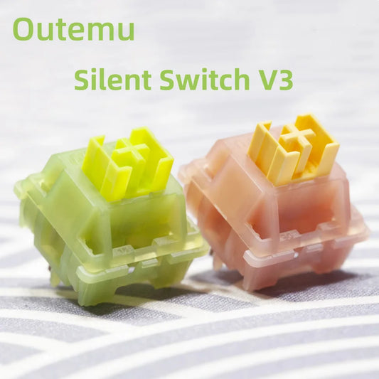 Outemu Silent Peach & Lemon V3 5-Pin Mechanical Switches Mechanical Keyboard Switch Oasis Select