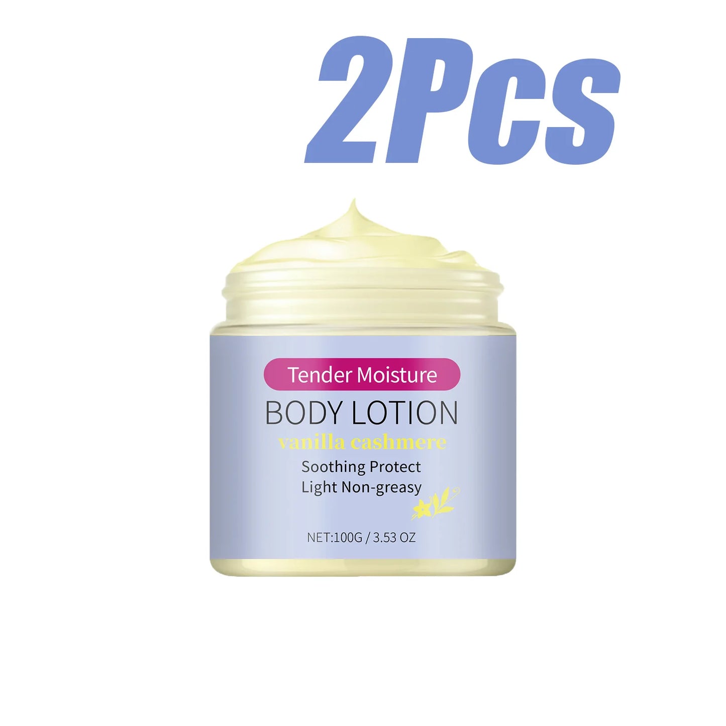 Vanilla Cashmere Body Lotion – 24H Hydration, Dry Skin