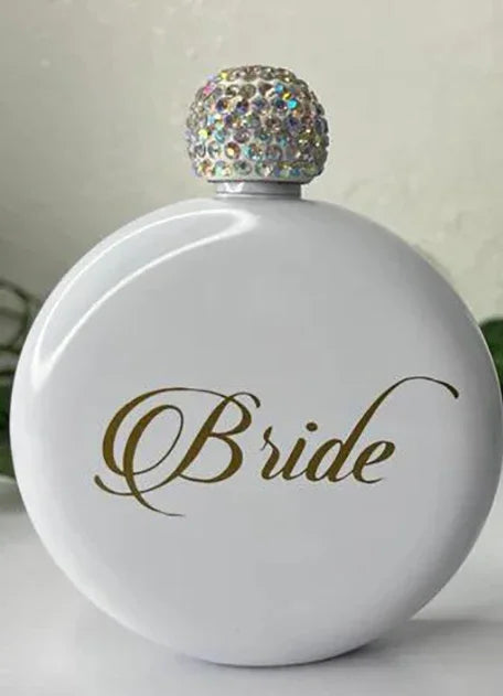 Bride & Bridesmaid Flask | Bachelorette Wedding Party Gift
