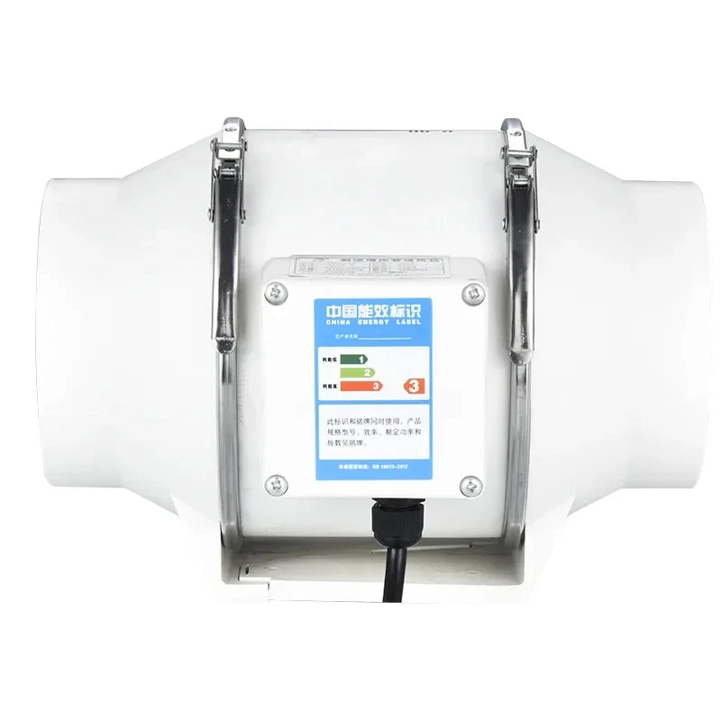 Exhaust Fan Home Mute Inline Duct Fan Bathroom Exhaust Fan Ventilation Equipment Kitchen Bathroom Wall Mounted Air Purifying Ve Peaceful Pleasures Health and Wellness