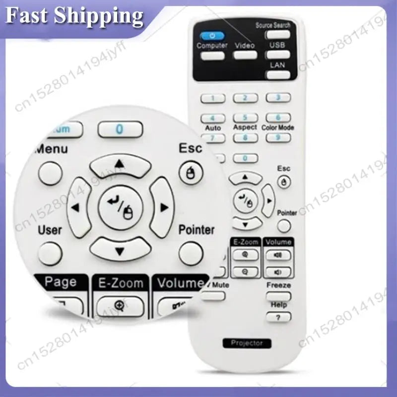 -ABDH For EPSON Projector Remote Control Replacement For EB Series(Model Code:2181788) Peaceful Pleasures Health and Wellness