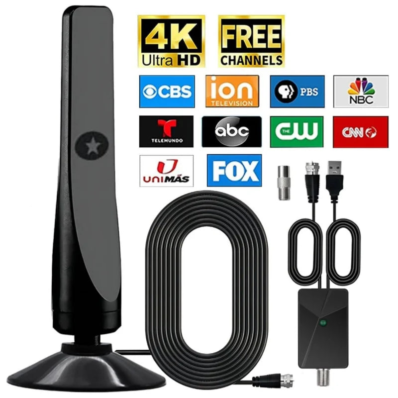 Indoor Digital TV Antenna – HDTV Vertical Aerial for Europe & USA