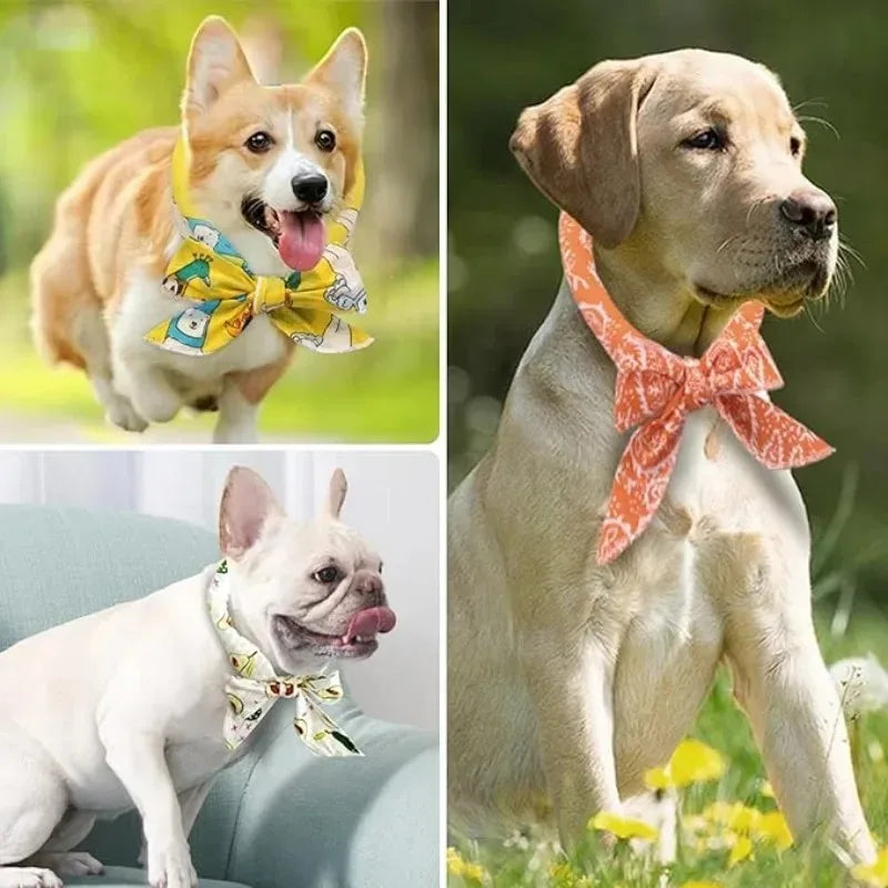 Pet Cooling Bandana for Dogs & Cats – 2-Pack Ice Scarf