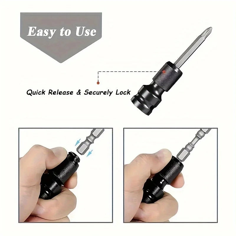 1 2 Square 4 Hexagon Ratchet Sleeve Impact Wrench Adapter Drive