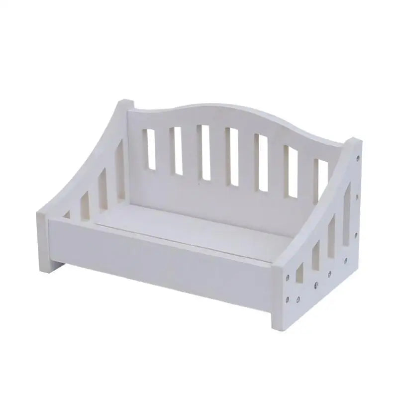 Newborn Baby Photography Posing Chair | Linen Photo Prop