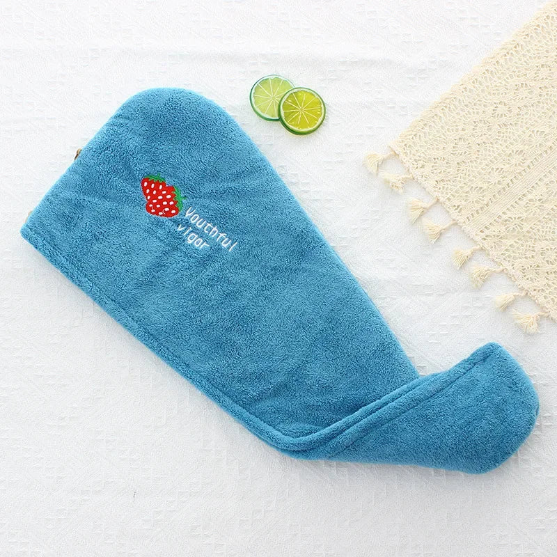 Rapid Dry Towel for Hair Microfiber Towels Anti Frizz Dry Hair Hair Towel Quick Dry Hair Dry Towels for Girls Beach Shower Cap Peaceful Pleasures Health and Wellness