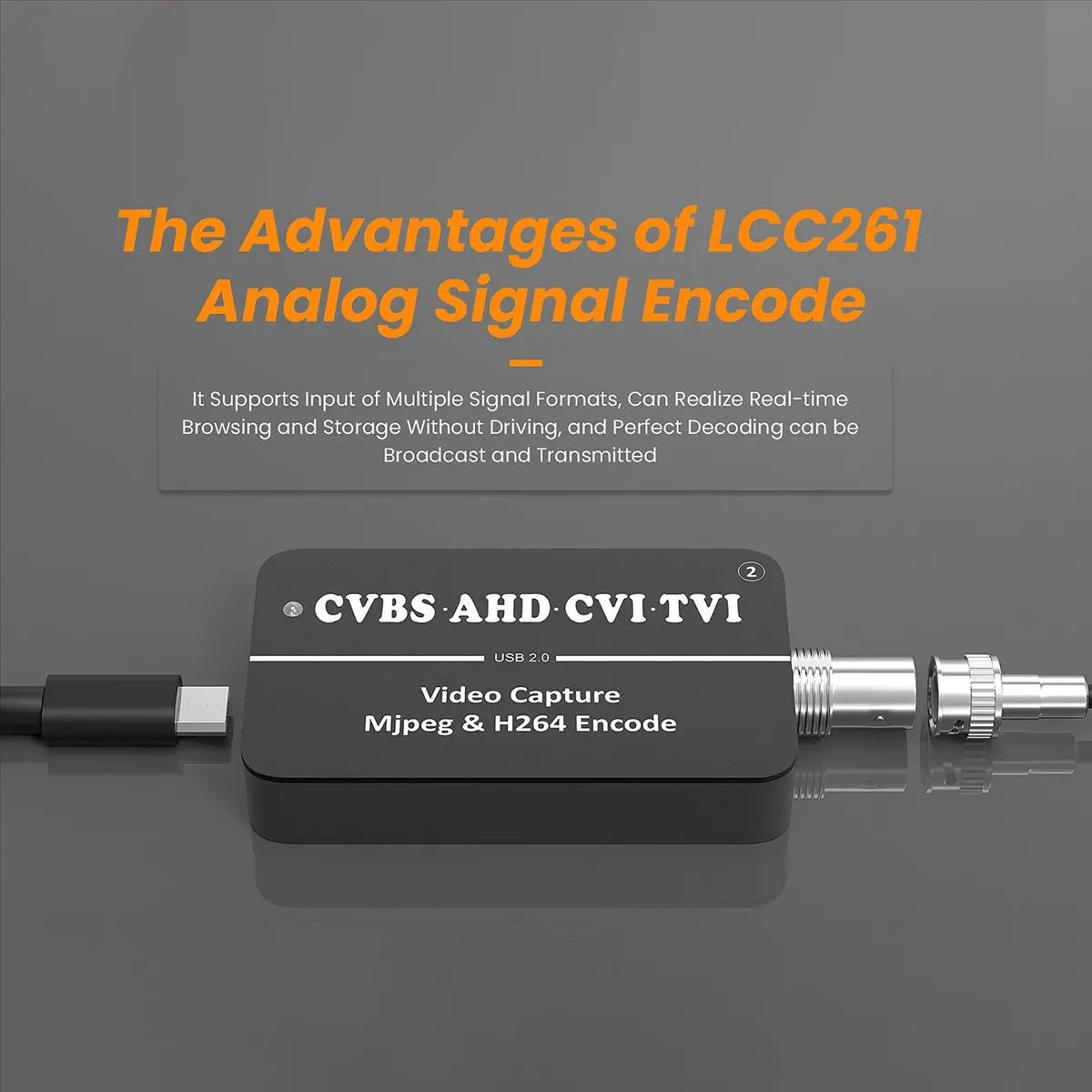 MYdaY- LCC261 1080P CVBS TO USB Video Capture Card H.264 and MJPEG Two Streamer Encoder AHD CVI TVI TO USB UVC Capture Peaceful Pleasures Health and Wellness
