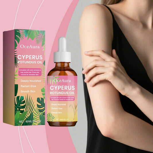 OceAura Cyperus Oil Hair Removal Essence – Gentle Body Cream Hair Removal Cream Oasis Select