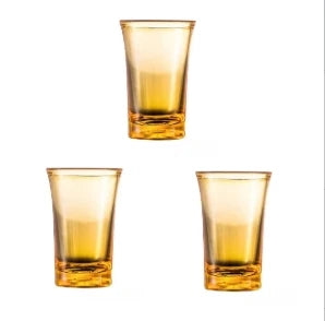 Plastic Bullet Shot Glasses Set | Party & Bar Drinkware 1-4 Pcs