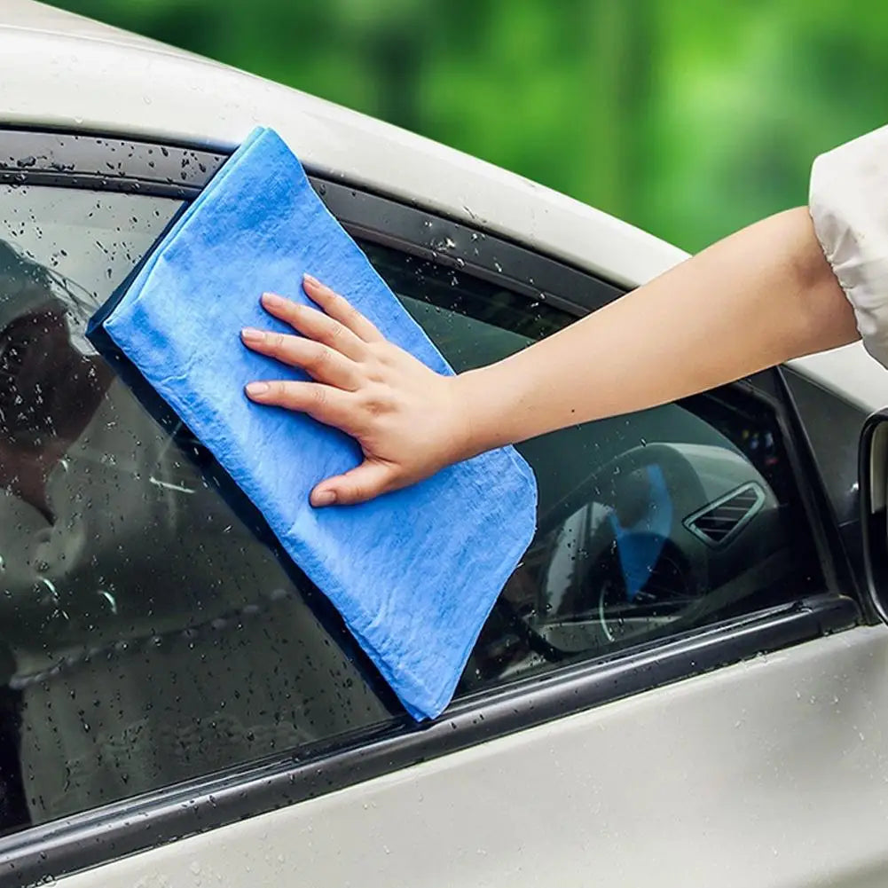 Pva Wash Car Towel Premium Quick-Dry Towel Ultra Absorbent Scratch-Free Reusable For Auto Maintenance Soft Deerskin Cloth Random Peaceful Pleasures Health and Wellness