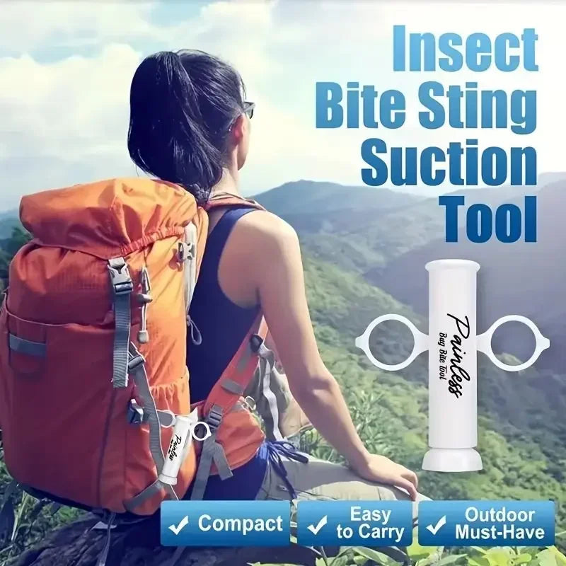Insect Bite Suction Tool – Chemical-Free Mosquito & Bee Sting