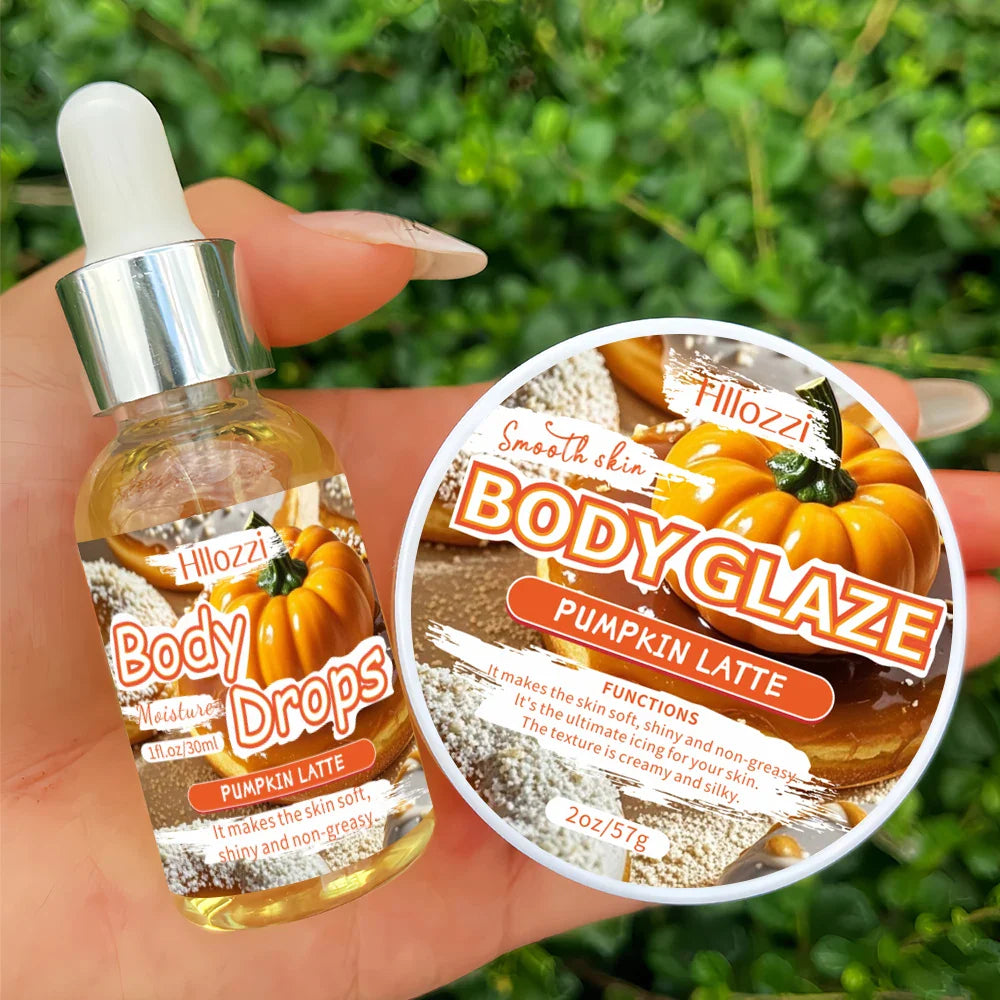 Body Glaze & Oil Combo – Non-Greasy Hydrating Body Lotion