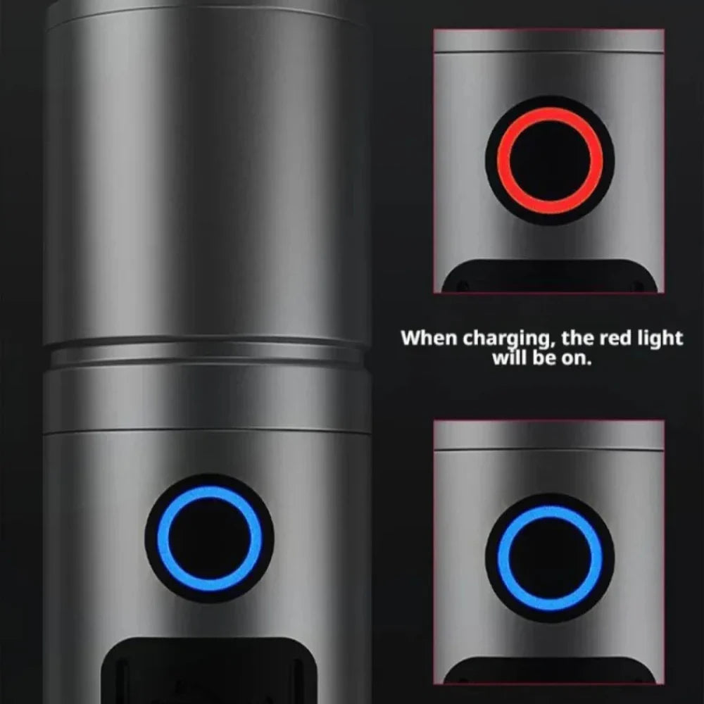 POCKETMAN 3800 Lumen USB Rechargeable LED Camping Flashlight