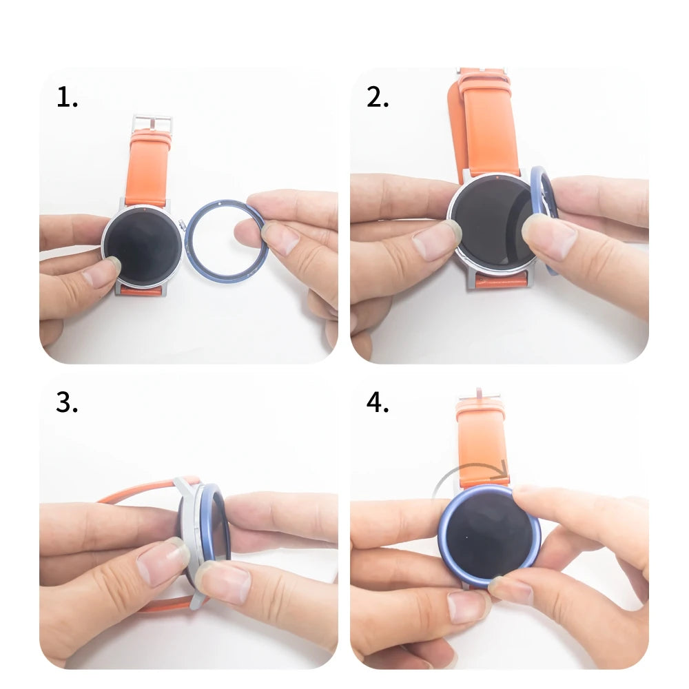 Bezel For Nothing CMF Watch Pro 2 Smartwatch Metal Case Bezel Case Solid Color Replacement Hard Case 5 COLORS Are Available Peaceful Pleasures Health and Wellness