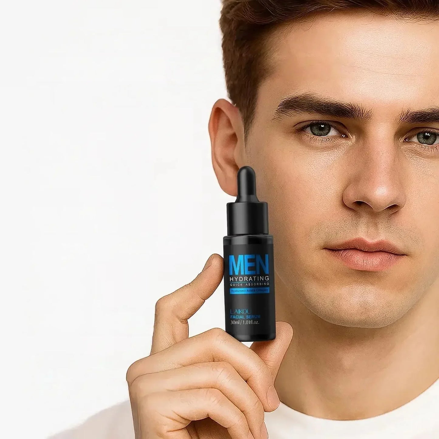 LAIKOU Men's Hyaluronic Acid Serum 30ml – Hydrating & Firming